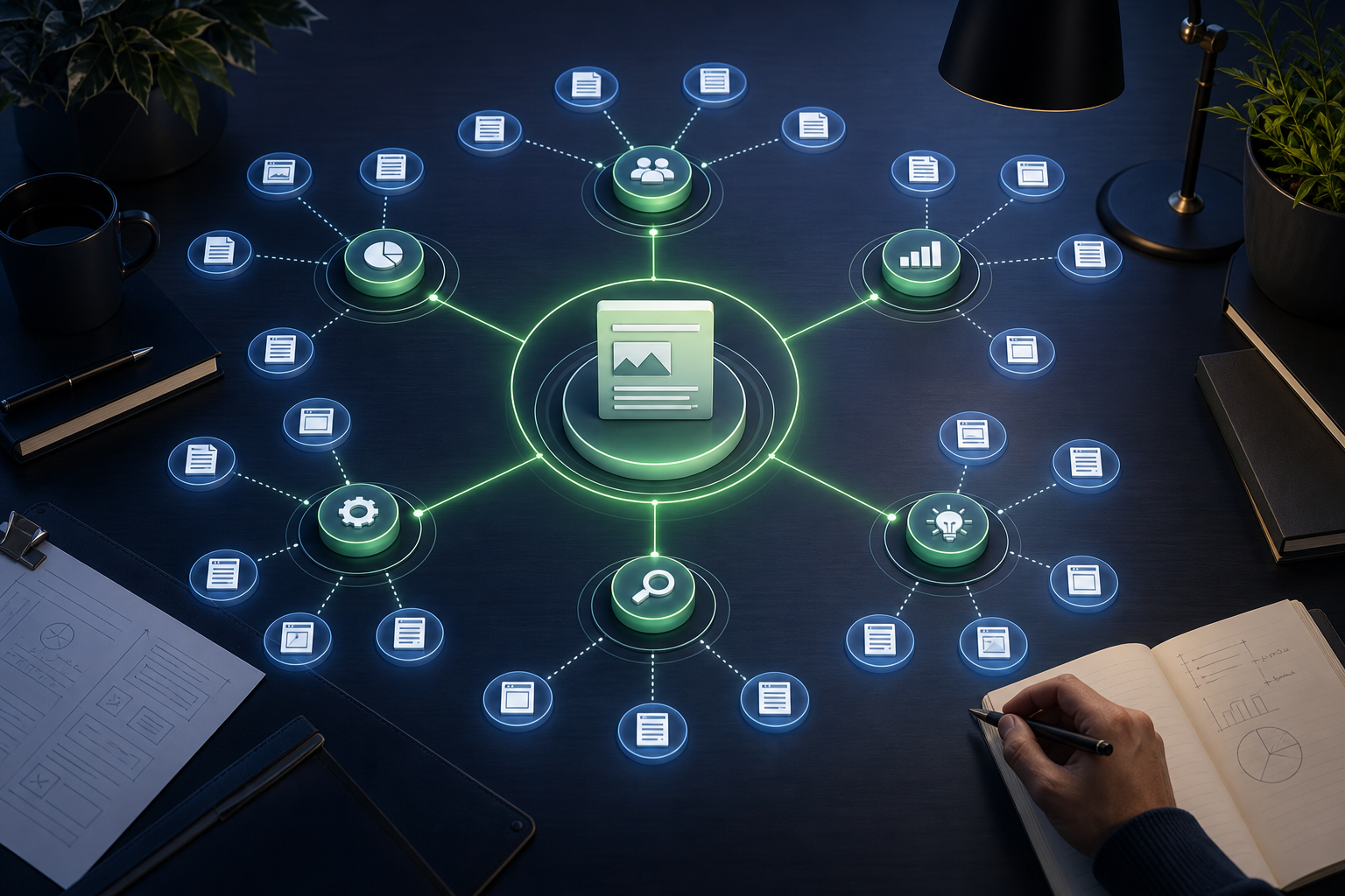 Content hub dla firmy B2B: jak zaplanować blog, który wspiera sprzedaż?