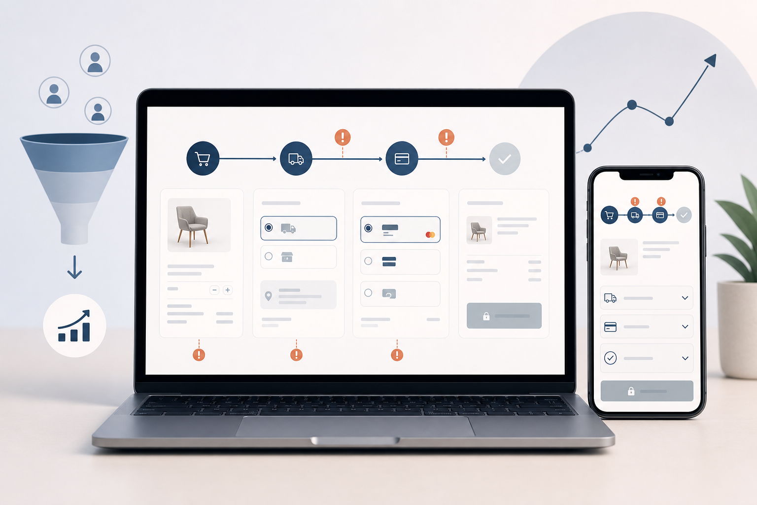 Checkout UX: błędy, które obniżają konwersję nawet przy dobrym ruchu